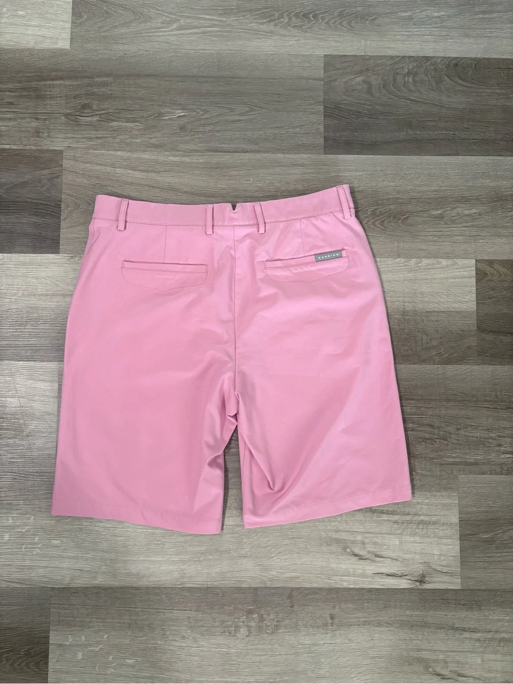 Men's Dunning Pink Performance Chino Goof Shorts. Size 34 - Picture 5 of 7